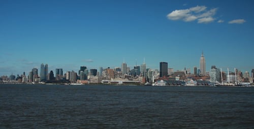 New York City Skyline Time Lapse Full HD