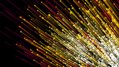 Slanting Particles Streaks