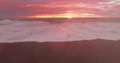 Beautiful Ocean Sunrise.