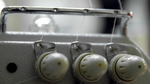 Sewing Machine Showing Process