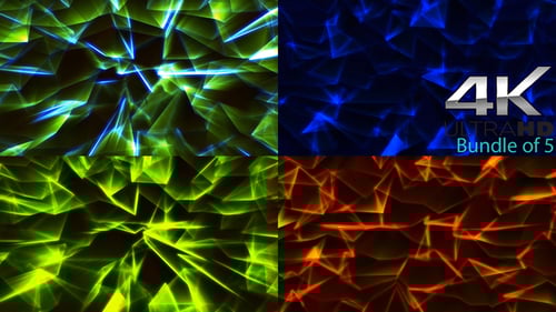 Magisches Bündel von Dreiecks-Partikeln