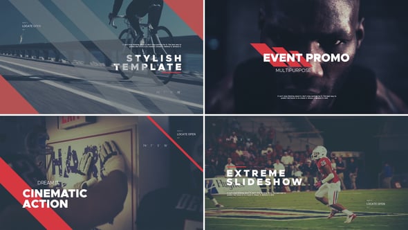 Dynamic Sports Opener with Cinematic Geometric Transitions, Video ...