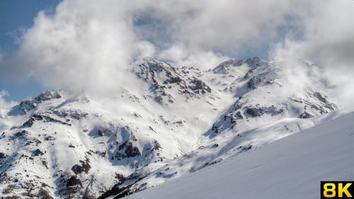Snowy Mountain Peak