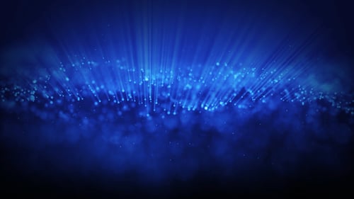 Particle de lumière rayonnée Ocean 2