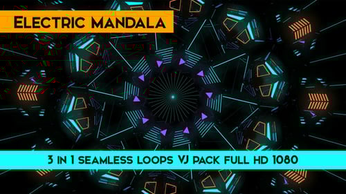 Electric Mandala Vj Loops