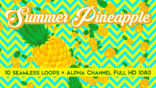 Pack de boucles Vj Ananas d'été