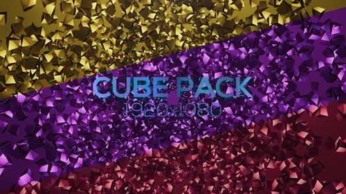 Abstract Geometric Particle Explosion Loop Background