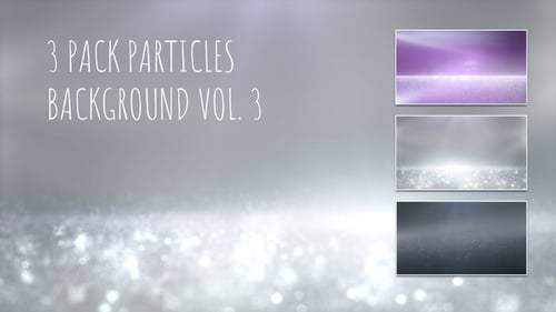 Modern Sparkling Particle Backgrounds Pack