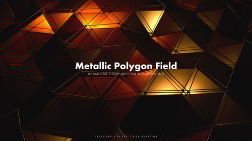 Metallic Polygon Field 2