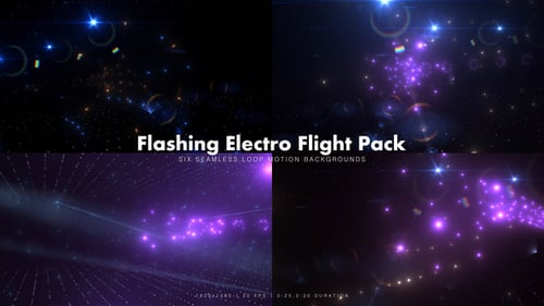 Blinkendes Elektro-Flightpack