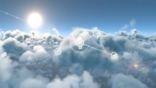 Connectors moving on clouds
