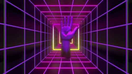 80s Hand 01 Hd