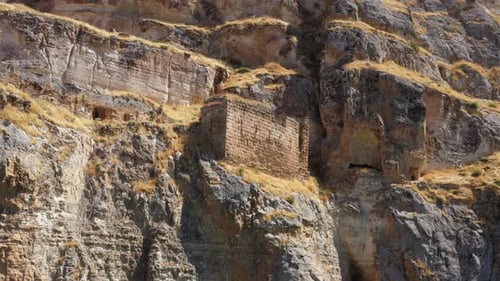 Ancient City Ruins Aerial View