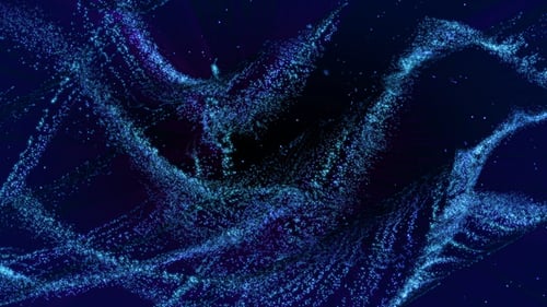 Filmmusik blauer Hintergrund