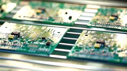 La machine à technologie de montage en surface (SMT) place les éléments sur les cartes de circuits