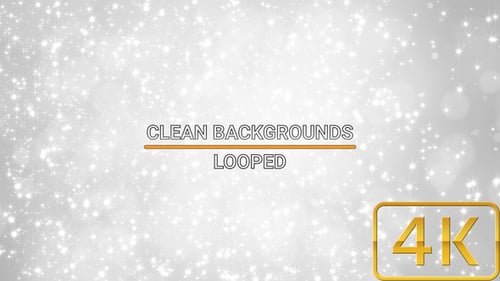 Sparkling Dust Particles Elegant Loopable Background Animation