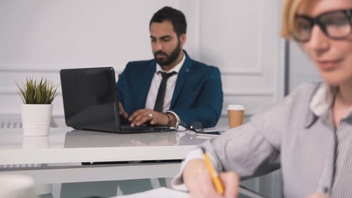 Employees in the Office