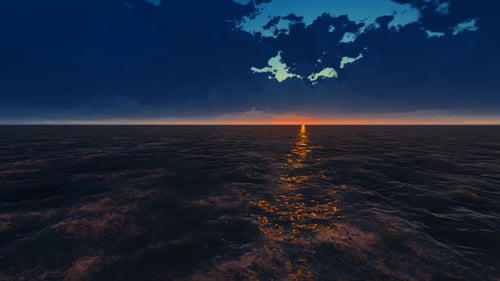 Sunset Ocean