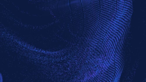 Cinematic Background of Fabric and Dust