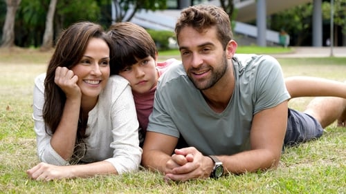 Family Relaxing in Park