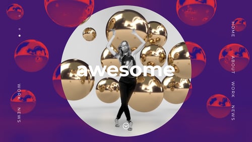 Dynamic Kinetic Typography Modern Opener