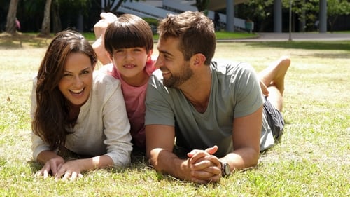 Happy Family in Park