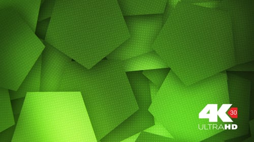 Soft Green Pentagon Dot Background