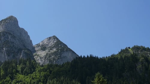 Rocky Mountains Moving Clouds
