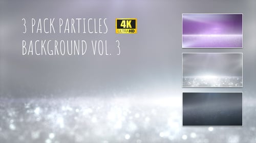 Elegant Shimmering Particle Backgrounds 4K Pack