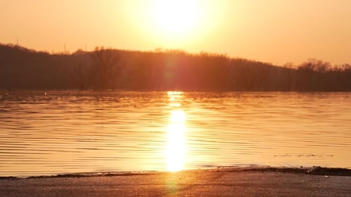 Beautiful Sunset on the River