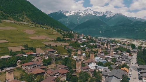 Svans Towers - Geogia Luftaufnahme