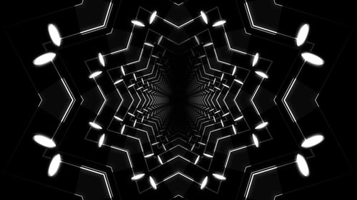 Loop de luzes brancas