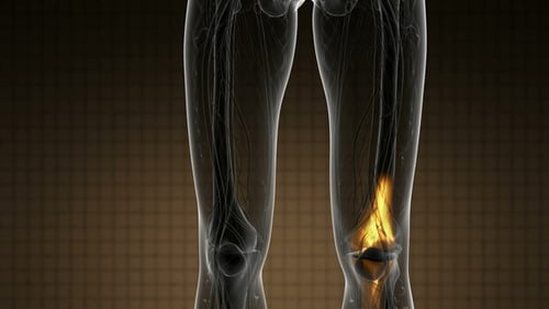 3D Medical Animation of Human Leg Pain