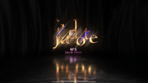 Luxurious Particle Trails Logo Reveal for Glamorous Brand Intro