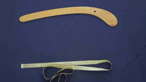 Flat Lay. Color Fabric, Scissors, a Curl, Buttons, Threads Are Visible
