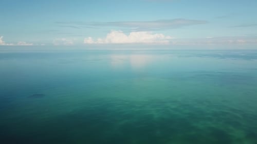 Aerial Panorama Landscape of Tropical Sea