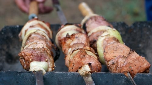 Barbecue Köstliches Fleisch