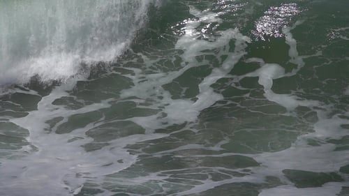 Big Stormy Ocean Wave,
