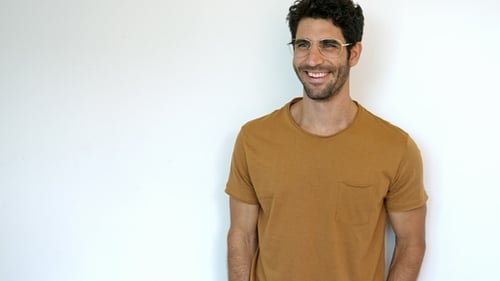 Handsome Man Poses with a Charming Smile