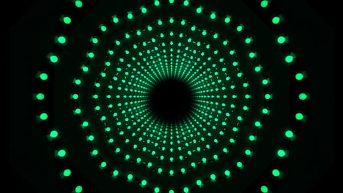 3D Lamps Tunnel