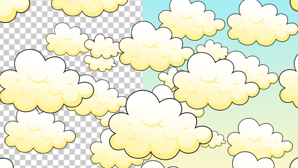 Cover for Cartoon Clouds