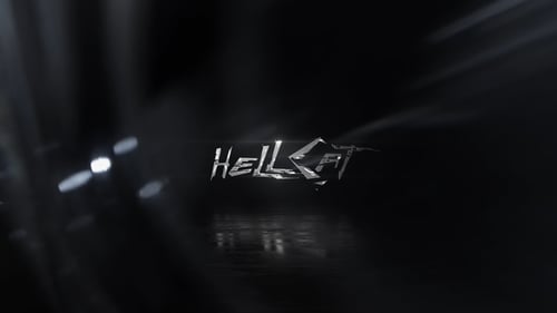 Sleek Metallic and Neon Light Logo Reveal Intro