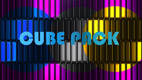 Dynamic Grid of Animated Vertical Light Panels