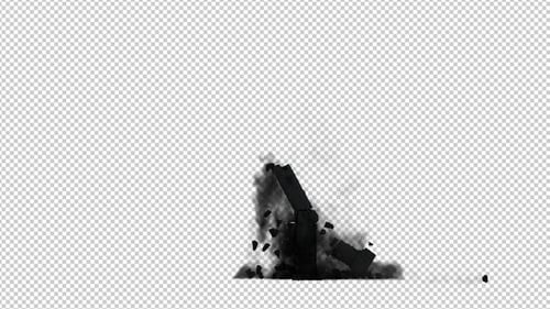Animated Column Crumbling Destruction Effect