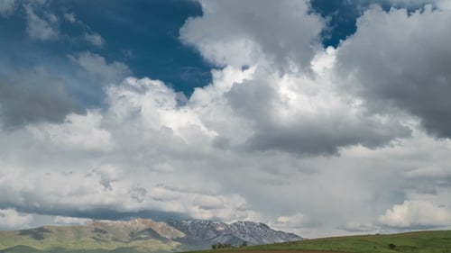 Clouds over the Mountain Range