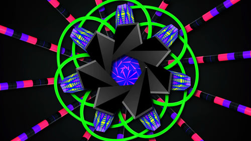 Geometry Abstract VJ Loops