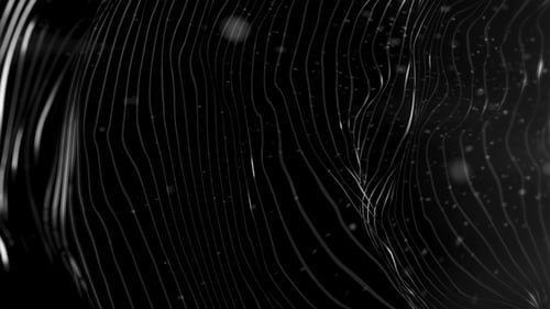 Dynamic Abstract Undulating Lines Loopable Background