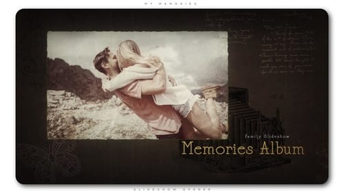 My Memories Slideshow Opener