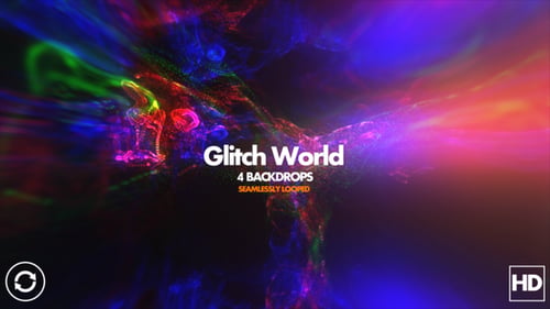 Glitch-Welt