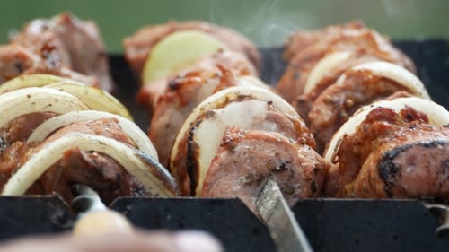 Barbecue Köstliches Fleisch